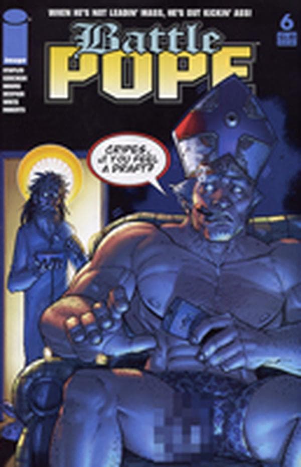 Battle Pope #6 cover
