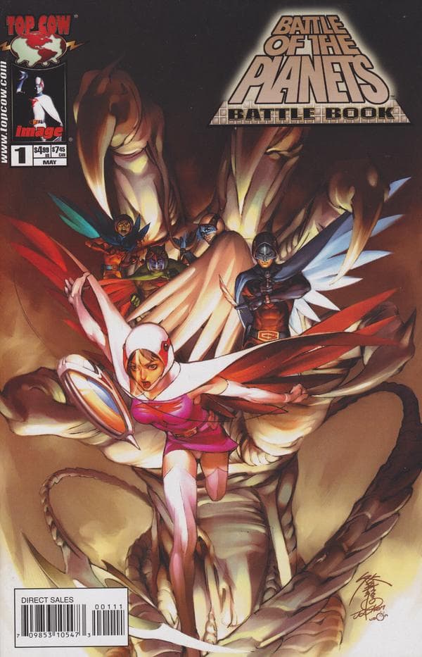 Battle of the Planets Battle Book cover — © Image Comics
