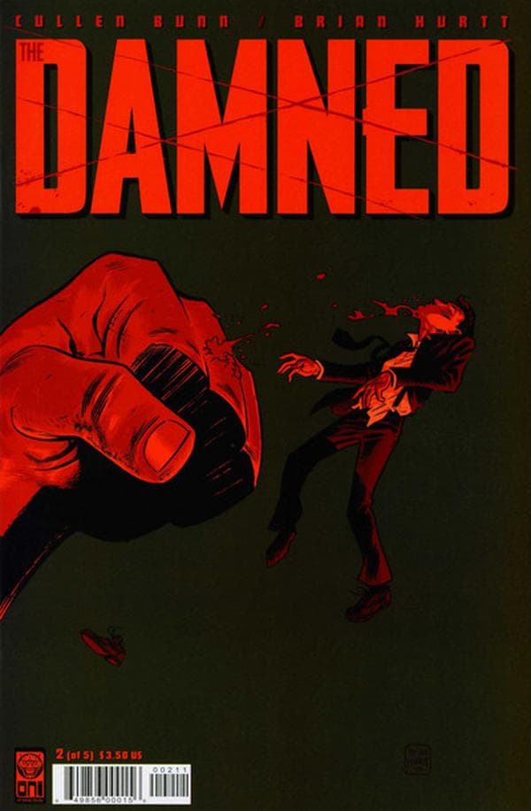 The Damned #2 cover