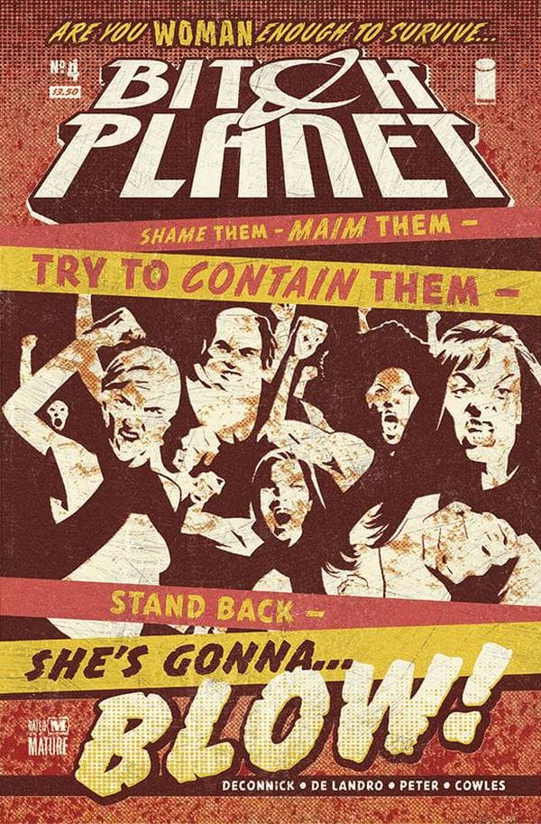 Bitch Planet #4 cover