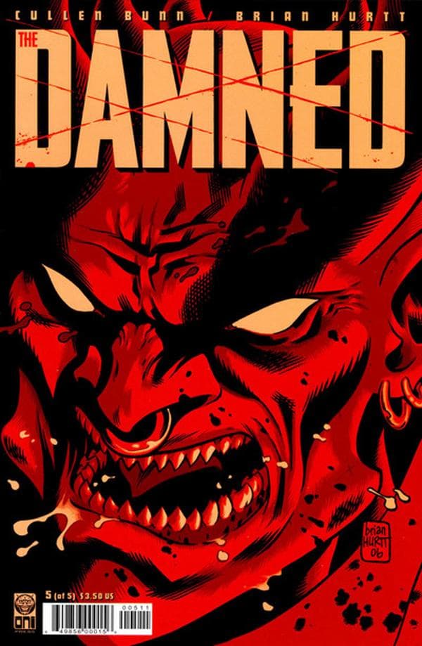 The Damned #5 cover