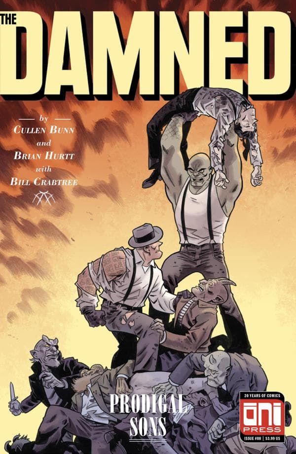 The Damned #8 cover