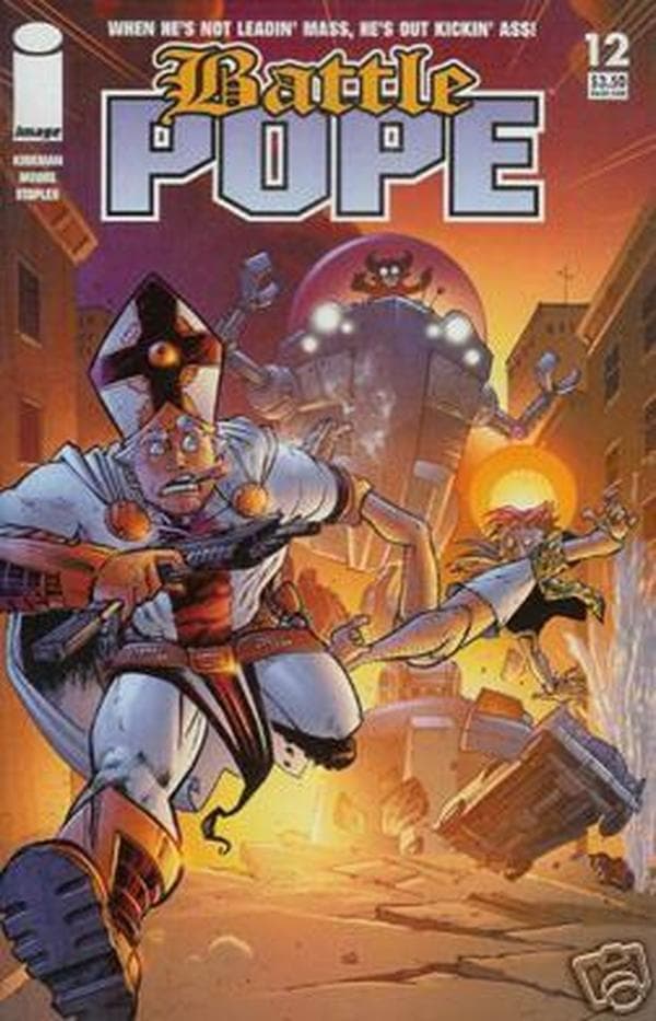 Battle Pope #12 cover
