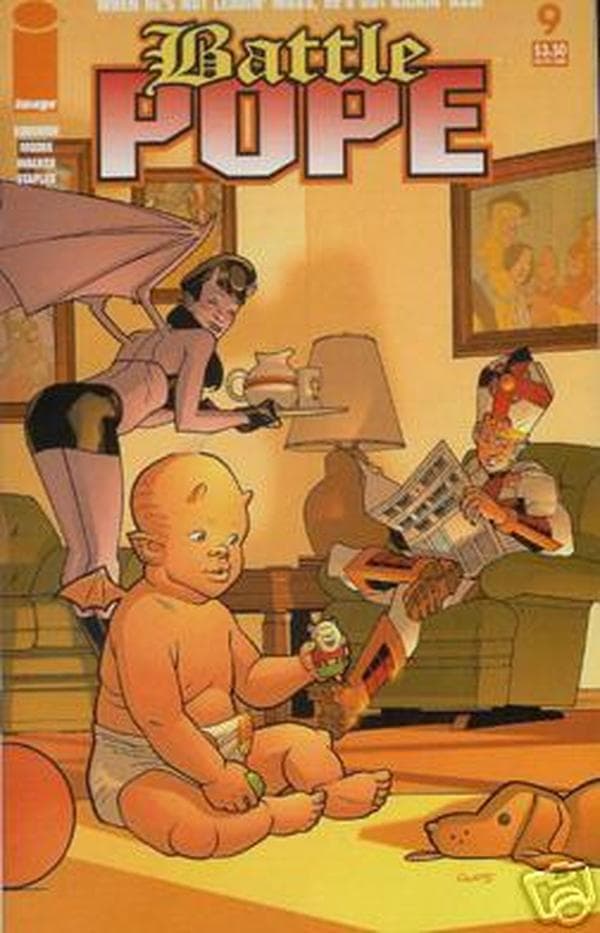Battle Pope #9 cover