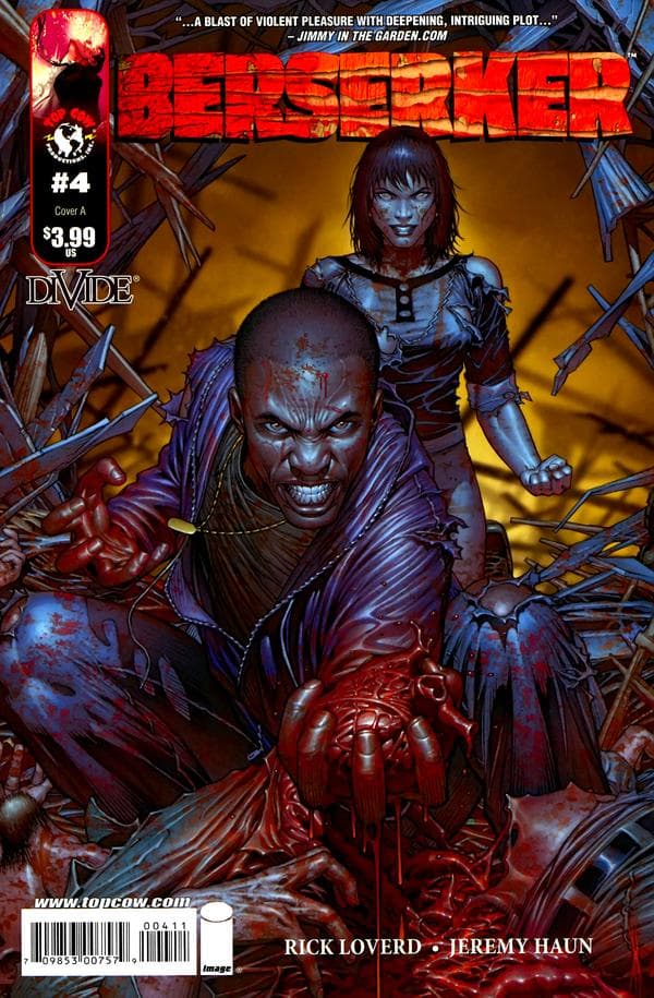 Berserker #4 cover