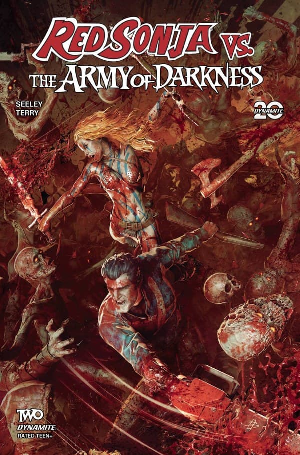 Red Sonja vs. The Army of Darkness #2 cover