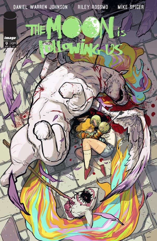 The Moon is Following Us #9 cover