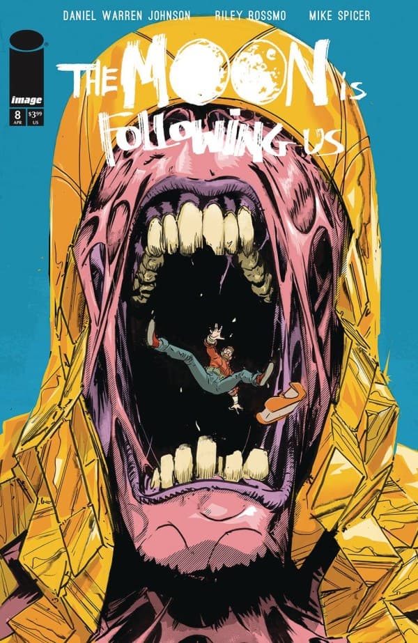 The Moon is Following Us #8 cover