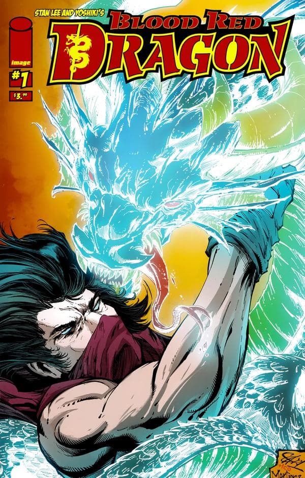 Blood Red Dragon #1 cover