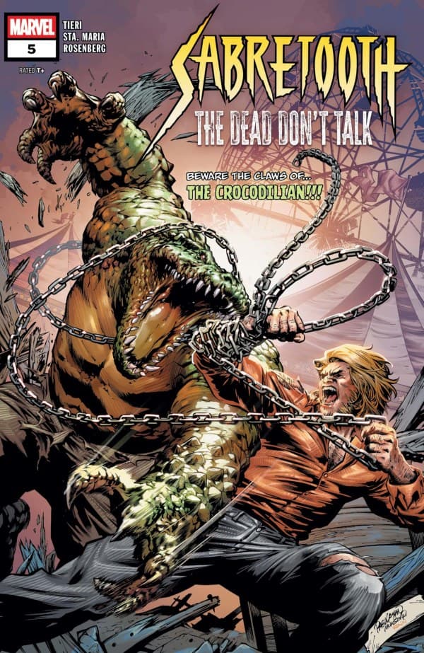 Sabretooth: The Dead Don't Talk #5 cover