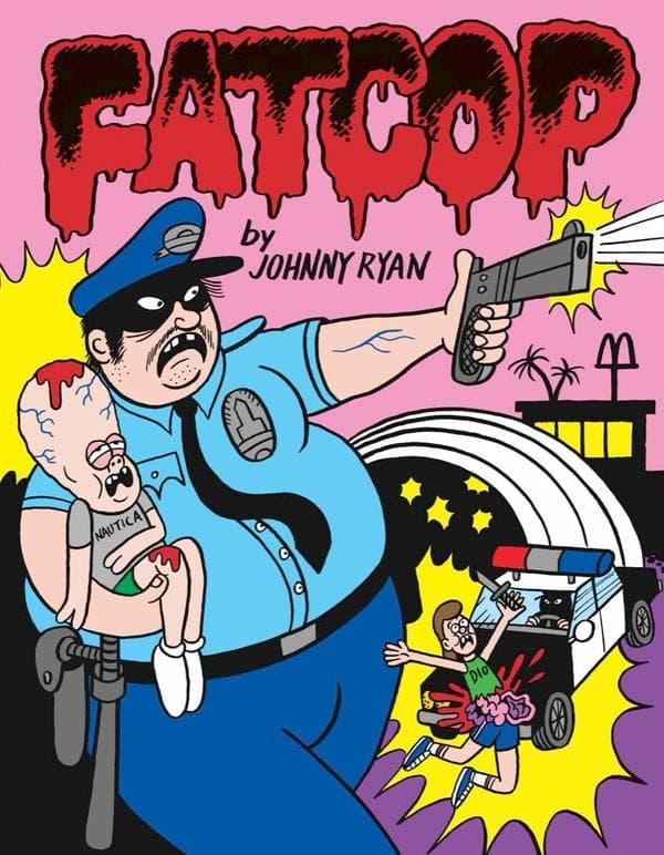 Fatcop cover — © Fantagraphics Books