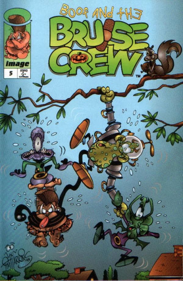 Boof and the Bruise Crew #5 cover