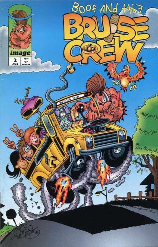 Boof and the Bruise Crew #2 cover