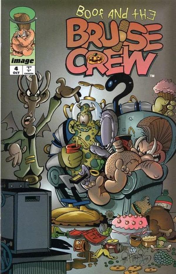 Boof and the Bruise Crew #4 cover