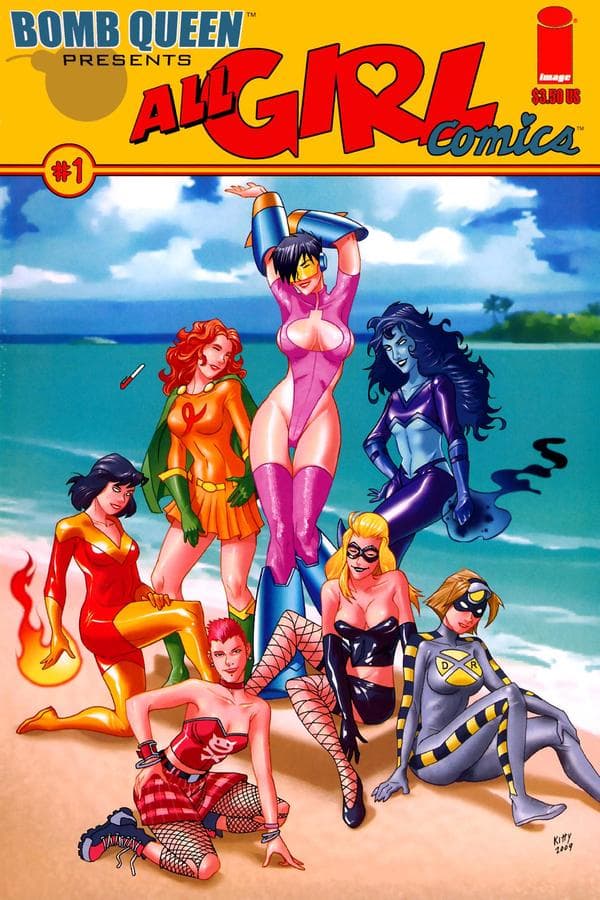 Bomb Queen Presents: All-Girl Comics #1 cover