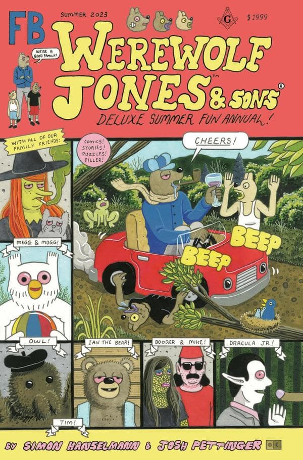 Werewolf Jones & Sons Deluxe Summer Fun Annual #1 cover