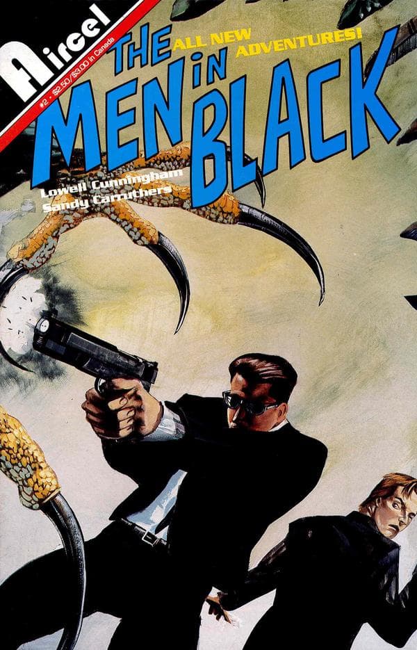 The Men In Black Book II #2 cover