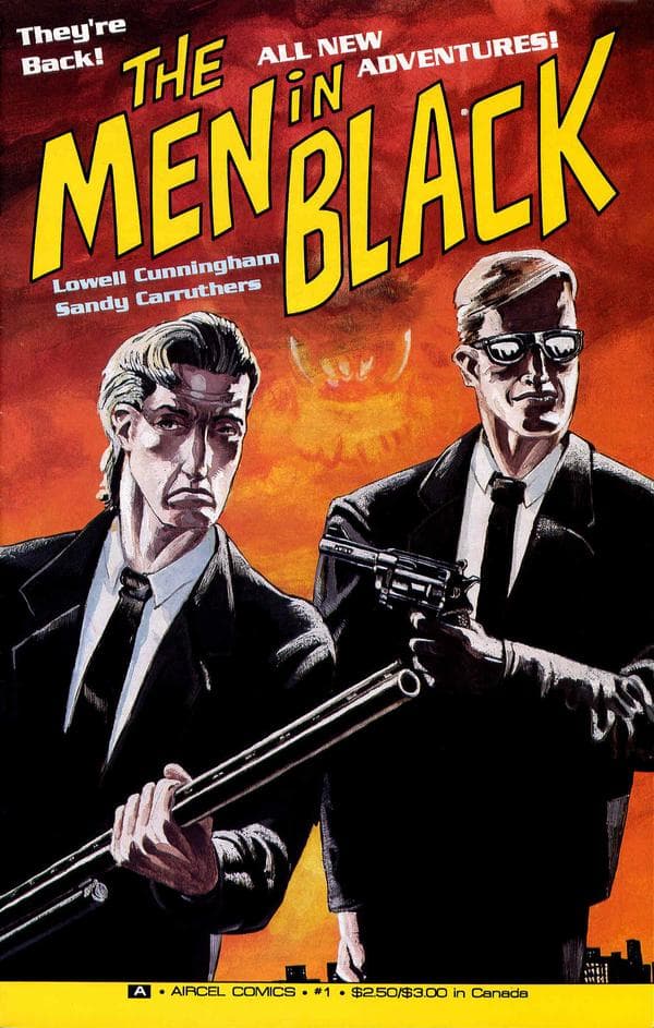 The Men In Black Book II #1 cover