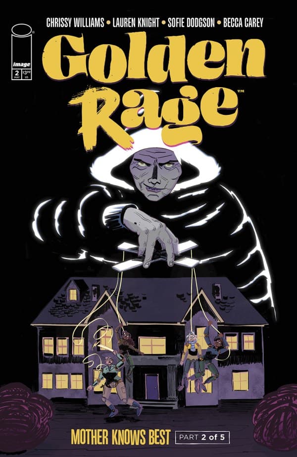 Golden Rage: Mother Knows Best #2 cover