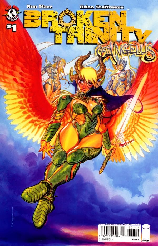 Broken Trinity: Angelus #1 cover