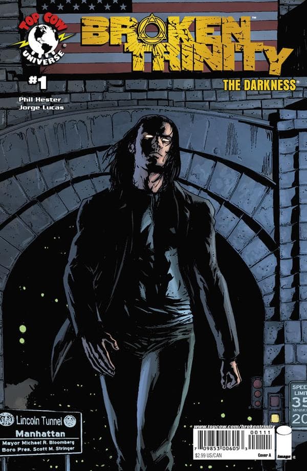 Broken Trinity: The Darkness #1 cover