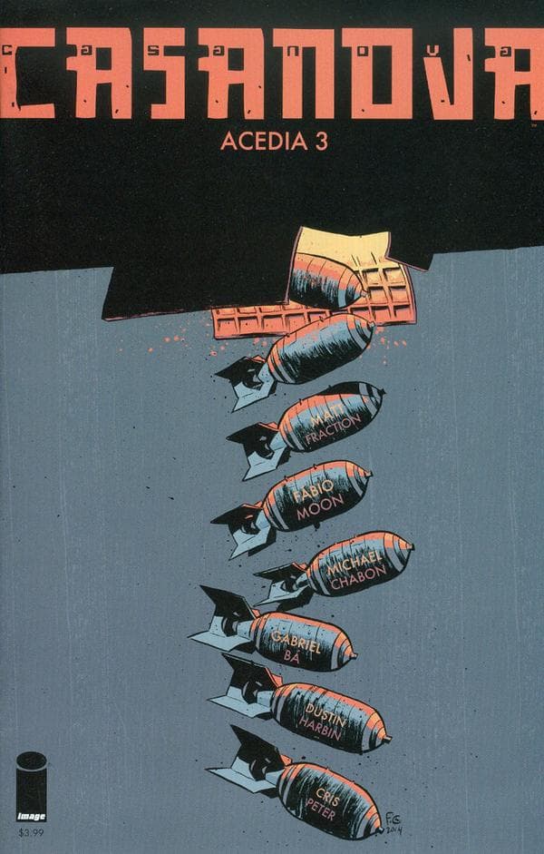 Casanova: Acedia #3 cover
