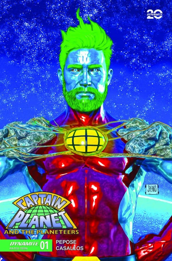 Captain Planet #1 cover