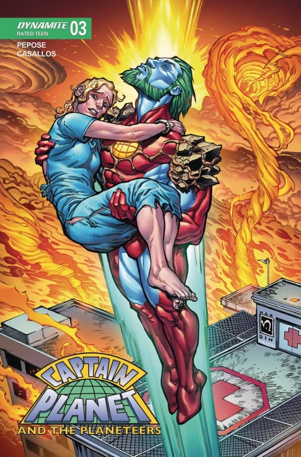 Captain Planet #3 cover