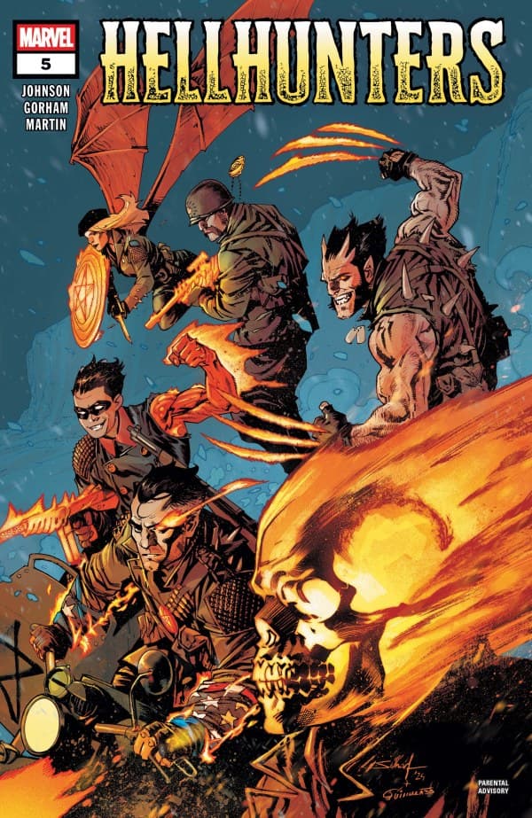 Hellhunters #5 cover
