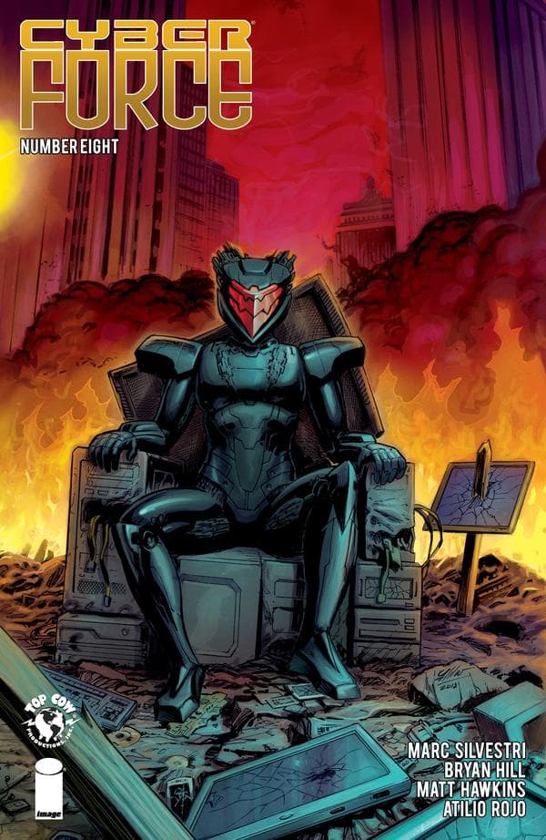 Cyber Force #8 cover