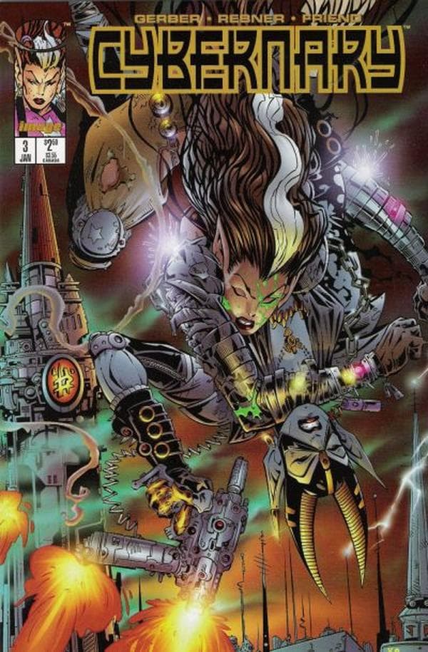 Cybernary #3 cover