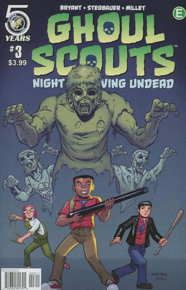 Ghoul Scouts: Night of the Unliving Undead #3 cover