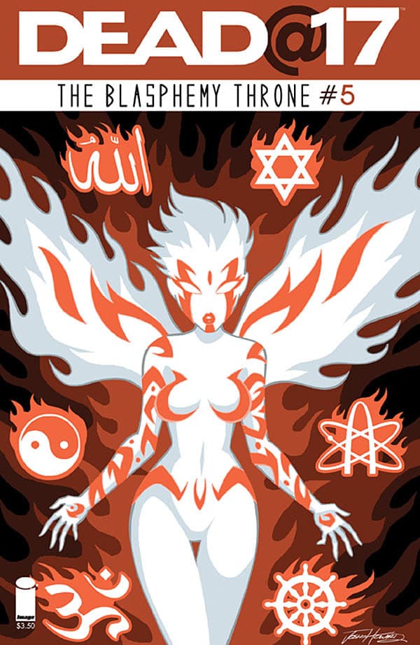 Dead@17: The Blasphemy Throne #5 cover