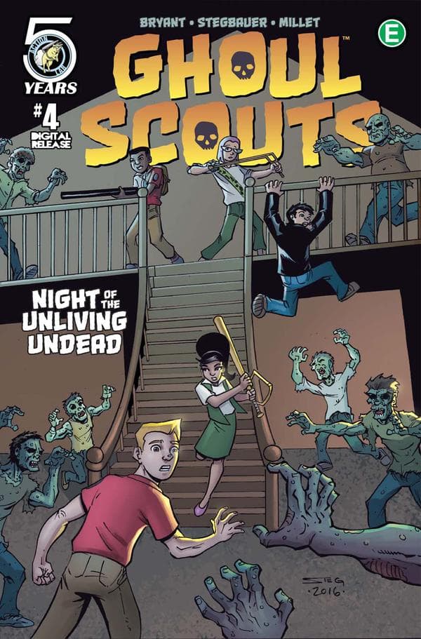 Ghoul Scouts: Night of the Unliving Undead #4 cover
