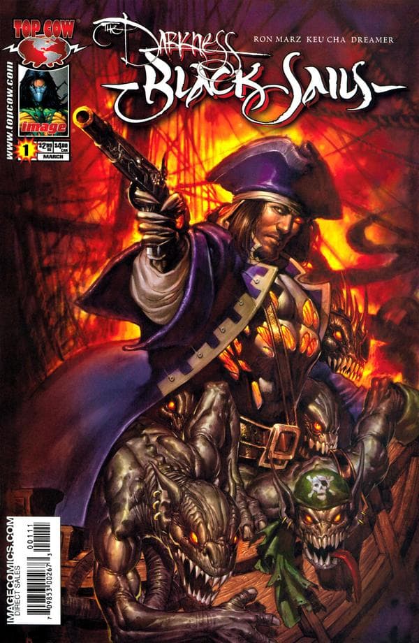 The Darkness Black Sails #1 cover