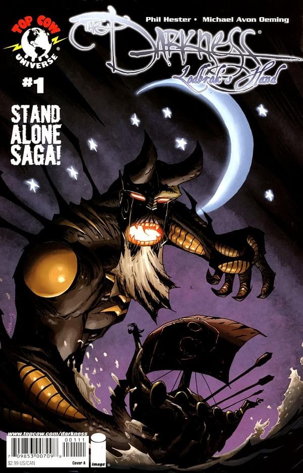 The Darkness: Lodbrok's Hand #1 cover