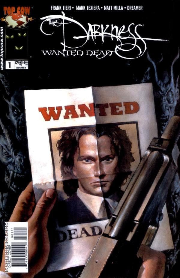 The Darkness: Wanted Dead cover — © Image Comics