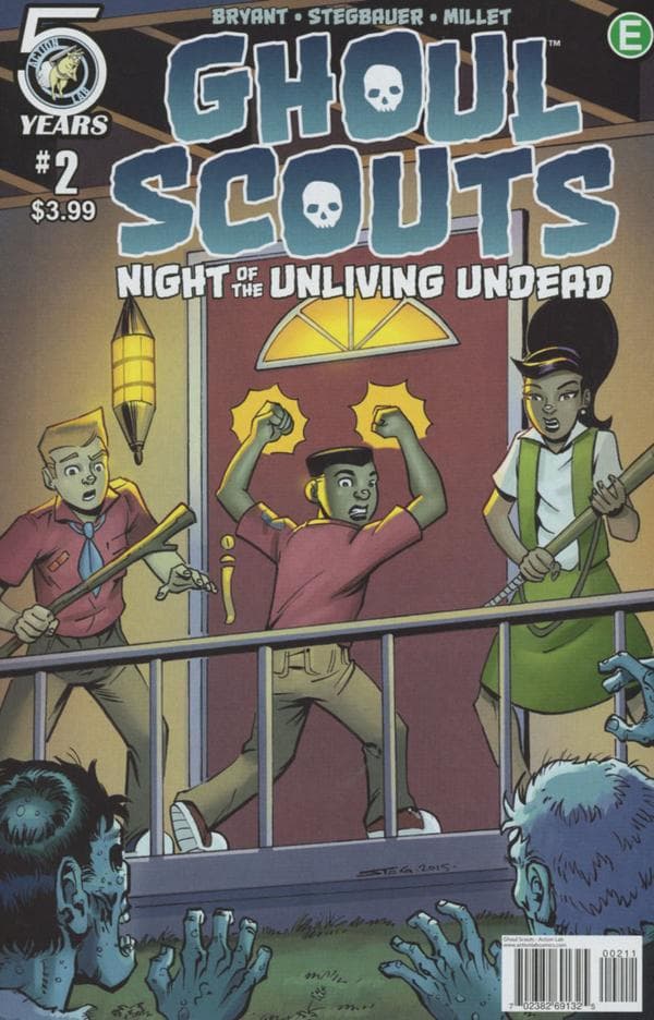 Ghoul Scouts: Night of the Unliving Undead #2 cover