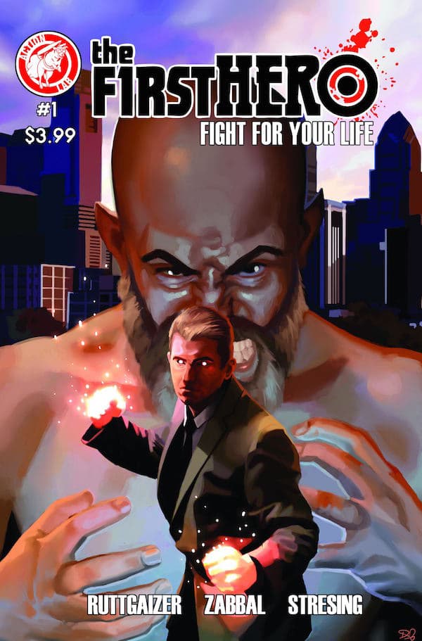 The F1rst Hero: Fight for Your Life #1 cover