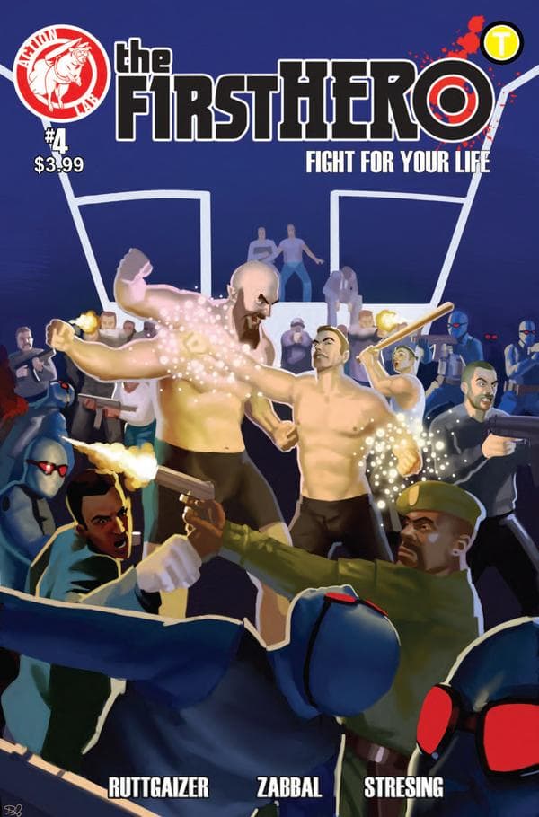 The F1rst Hero: Fight for Your Life #4 cover