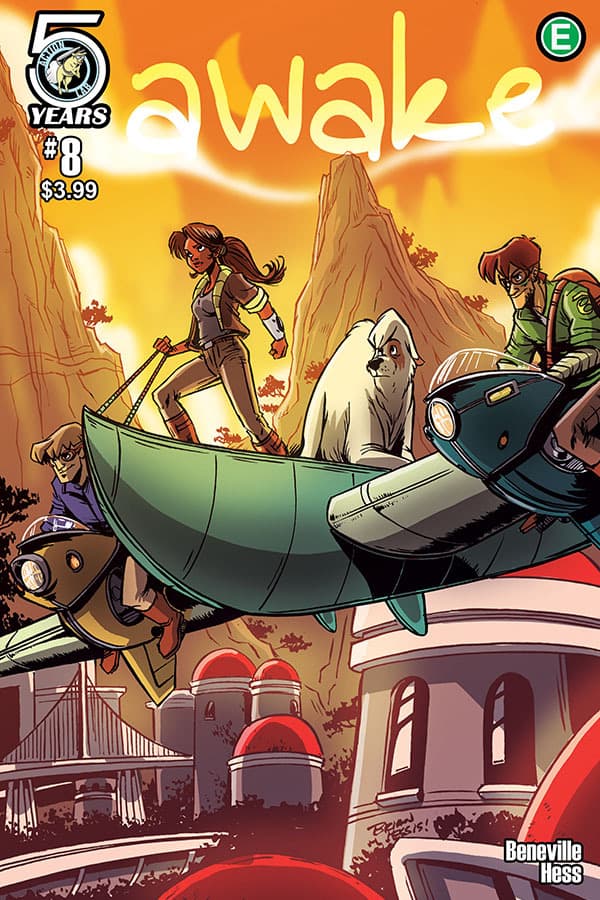 Awake #8 cover