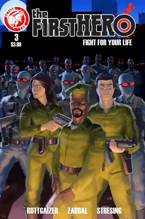 The F1rst Hero: Fight for Your Life #3 cover