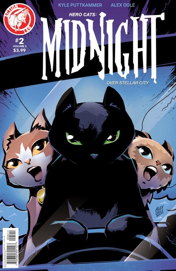 Hero Cats: Midnight Over Stellar City #2 cover