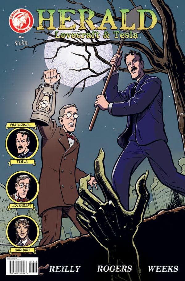Herald: Lovecraft & Tesla #4 cover