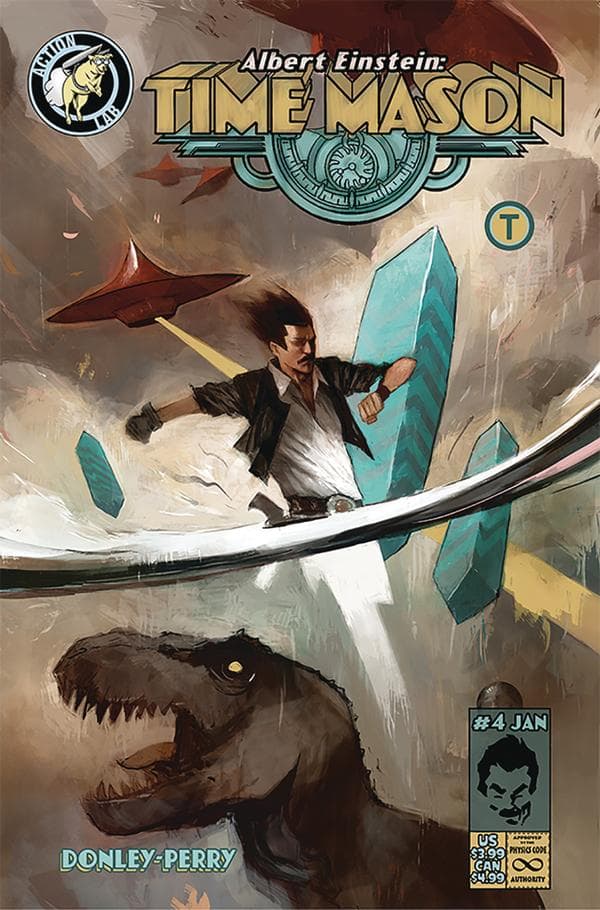 Albert Einstein: Time Mason #4 cover