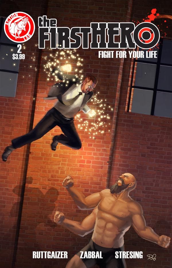The F1rst Hero: Fight for Your Life #2 cover