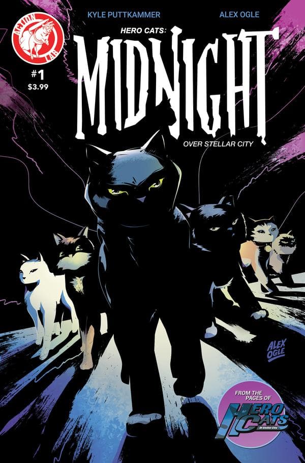 Hero Cats: Midnight Over Stellar City #1 cover