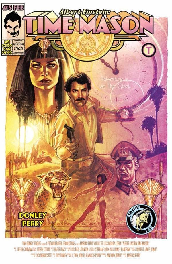 Albert Einstein: Time Mason #5 cover