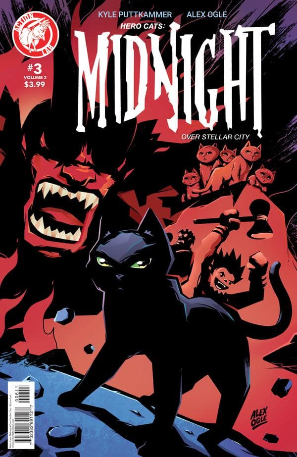 Hero Cats: Midnight Over Stellar City #3 cover