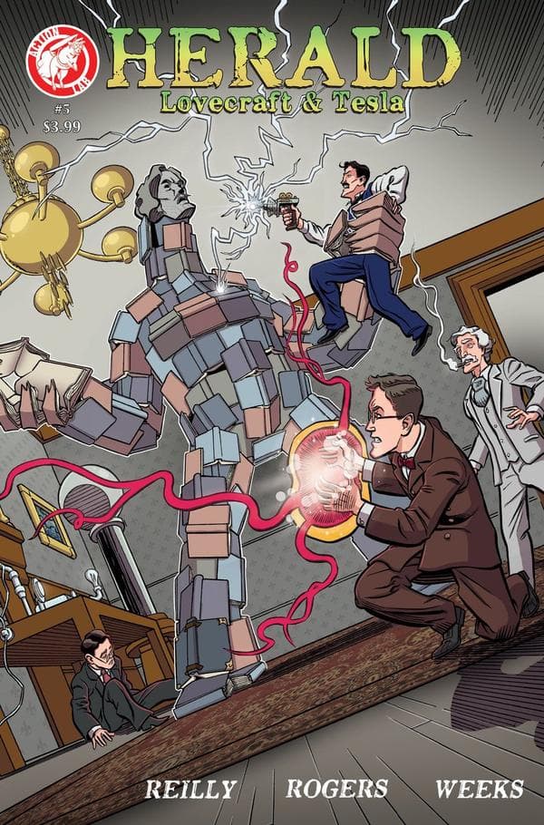 Herald: Lovecraft & Tesla #5 cover